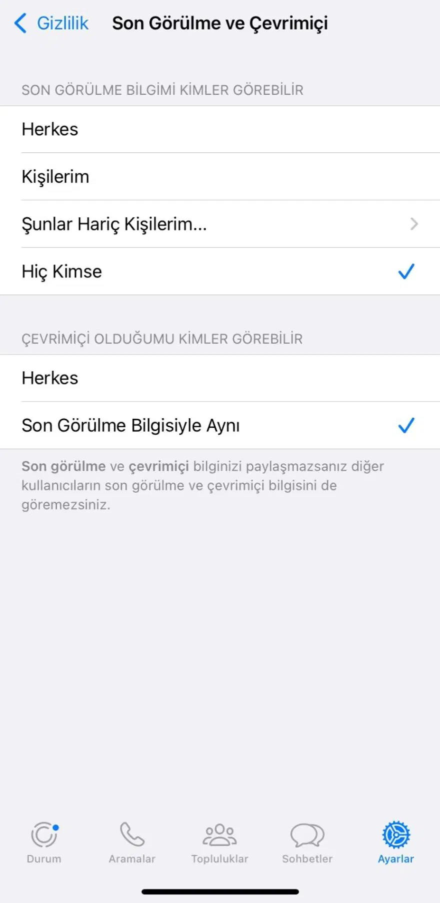 WhatsApp'ta artık kalıcı olarak görünmez olmak mümkün! 5 WhatsApp'ta artık kalıcı olarak görünmez olmak mümkün! 5