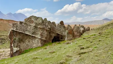 Zulümden dolayı taşa döndüğüne inanılıyor: Nemrut'un develeri yok olma tehlikesiyle karşı karşıya