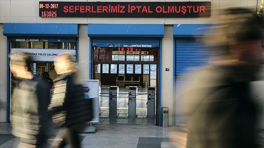 Marmara'da lodos: Yola çıkacaklar dikkat! Bazı seferler iptal edildi