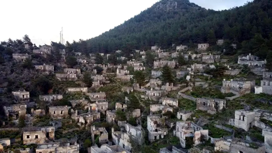 Muğla'nın 'hayalet köyü' Kayaköy Muğla'nın 'hayalet köyü' Kayaköy