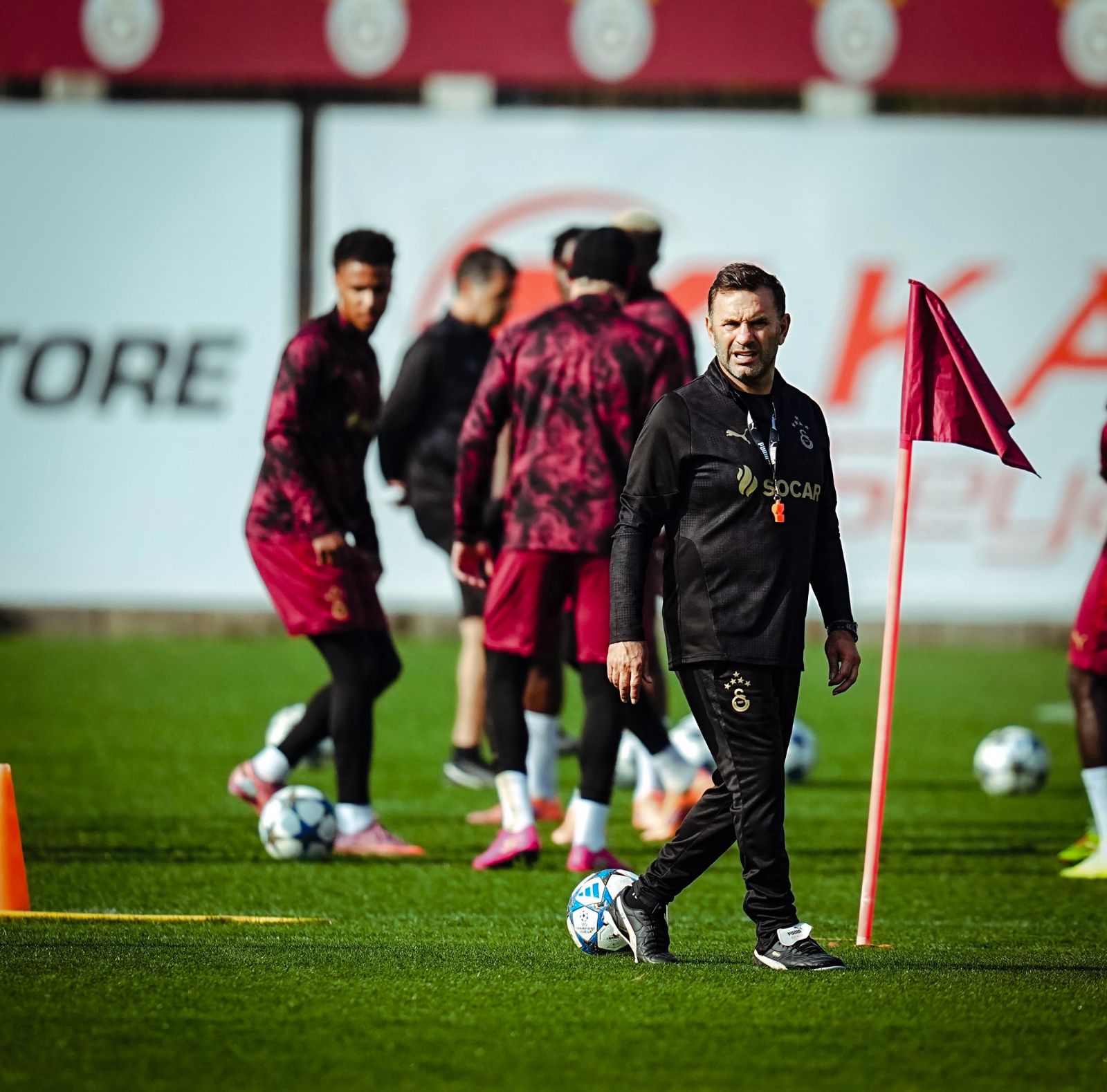 Galatasaray, Ajax hazırlıklarına devam etti