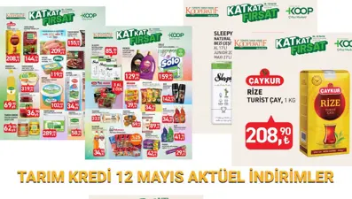 Tarım Kredi Kooperatif marketleri 9-12 Mayıs indirim listesi: Süt ürünleri, temizlik malzemeleri,yağ çeşitleri geliyor