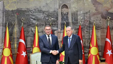Kuzey Makedonya Başbakanı Türkiye'de | Cumhurbaşkanı Erdoğan: FETÖ'yle ortak mücadeleye kararlıyız