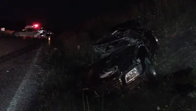 Tokat'ta otomobil devrildi: 6 yaralı