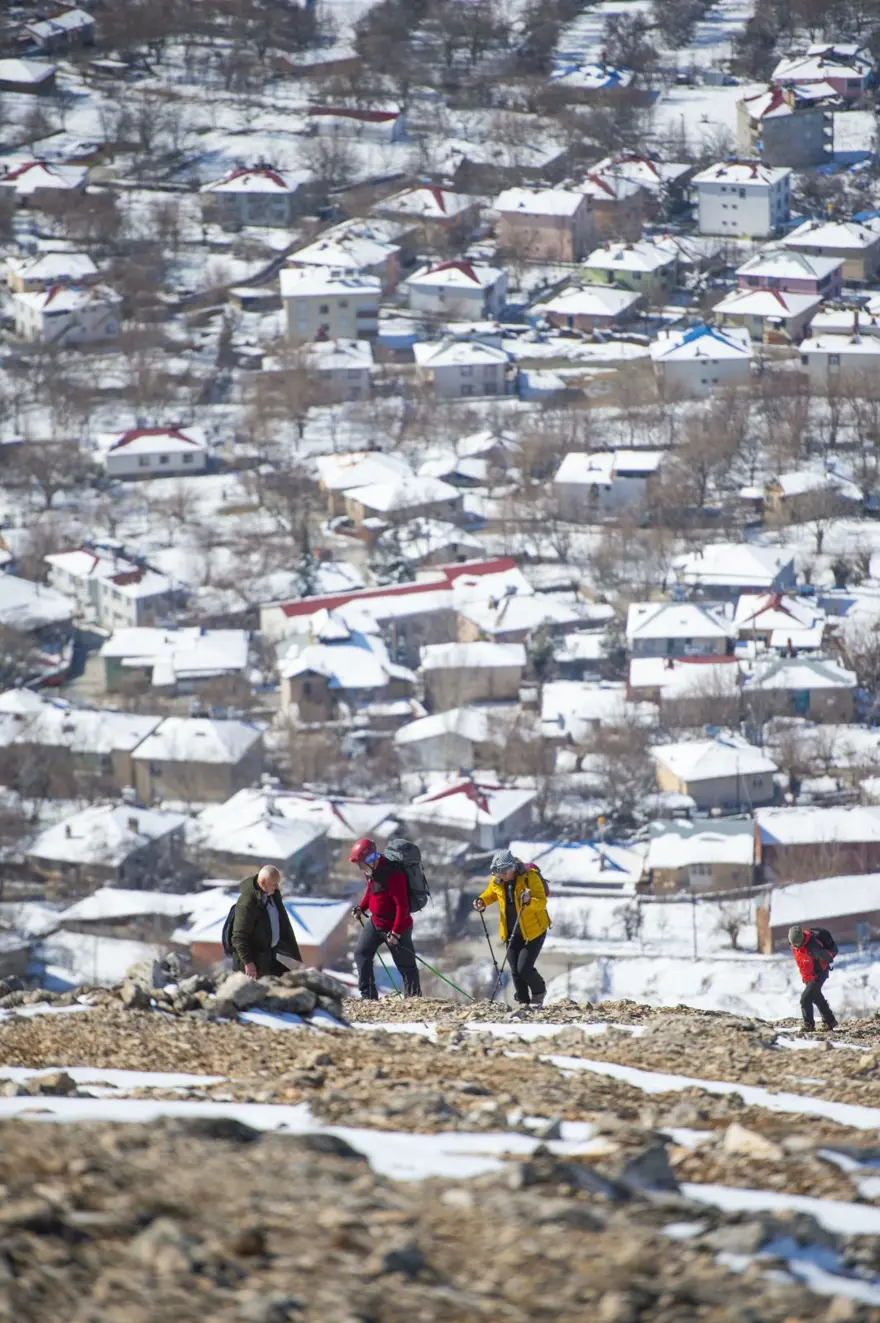 Tunceli'nin karla kaplı zirveleri trekking ve fotoğraf tutkunlarını ağırlıyor 4