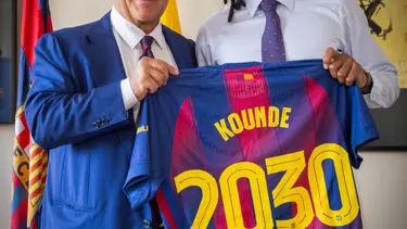 Barcelona, Jules Kounde ile 5 yıl daha devam dedi