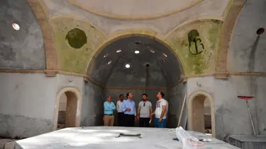 Tarihi Saray Hamamı restore edildi