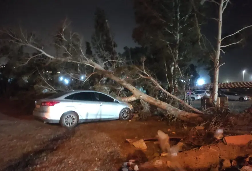 İskenderun'u fırtına vurdu: Deniz çekildi 2
