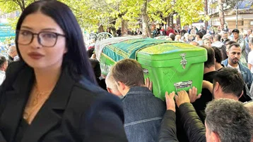 Kaza kurbanı Hilal'e gözyaşlarıyla veda