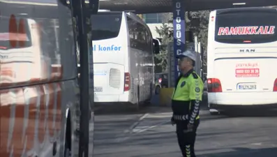 İstanbul’da otobüslere kış lastiği denetimi