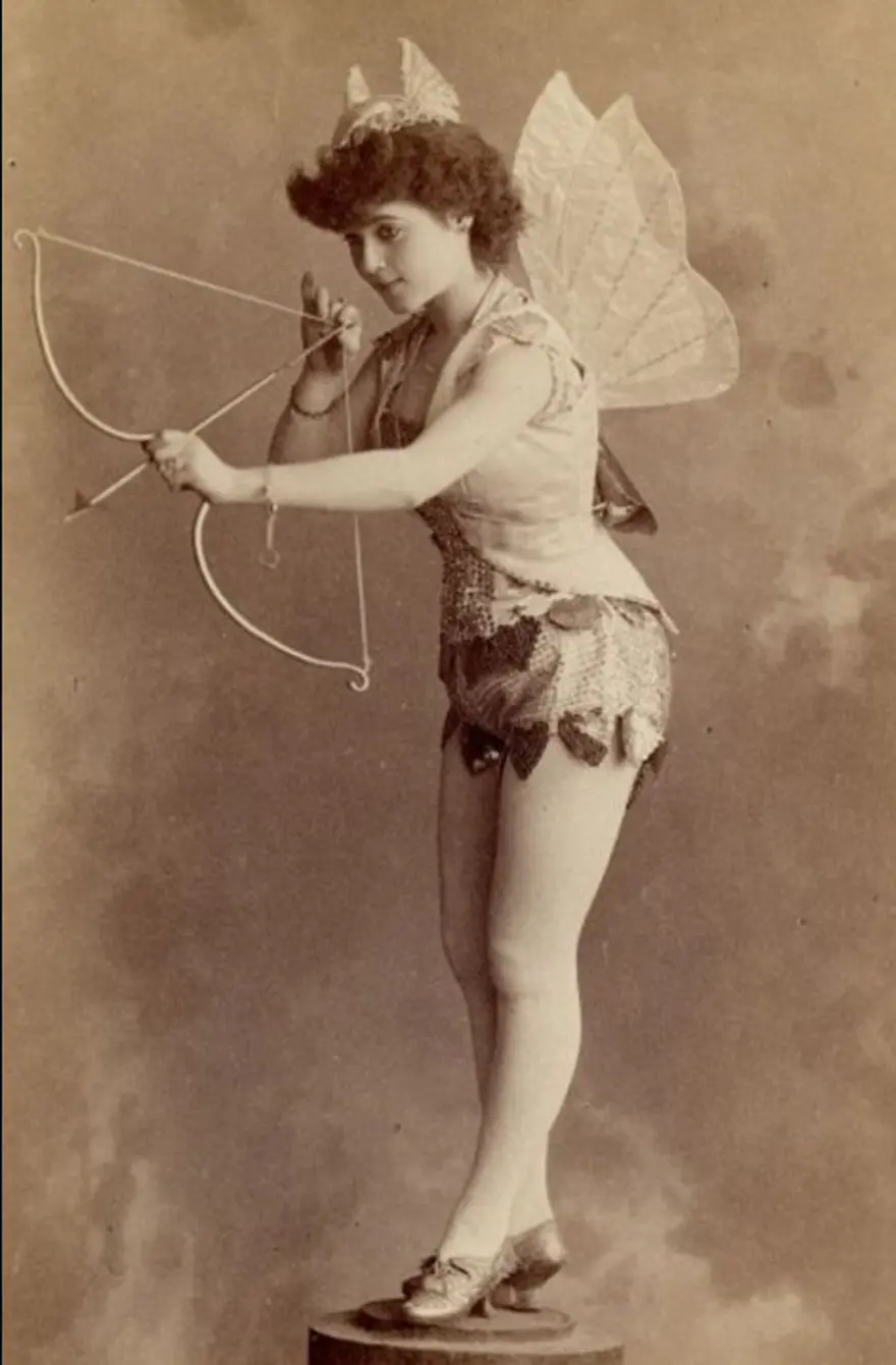 Burlesk dansının 1890'lardaki temsilcileri 31