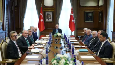 Beştepe'de YİK toplantısı: Sanal bahis ve kumar konuları ele alındı