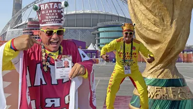 Neymar'dan fazla Dünya Kupası gören Ahtapot lakaplıfutbol seyyahı Javier Labrador: Futbol için yaşıyorum