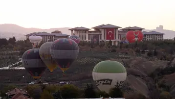 Beştepe'de 29 Ekim'e özel sıcak hava balonu etkinliği
