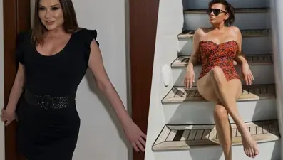 Deniz Seki'den tatil pozları: Acaba yeni şarkı mı yazdım?