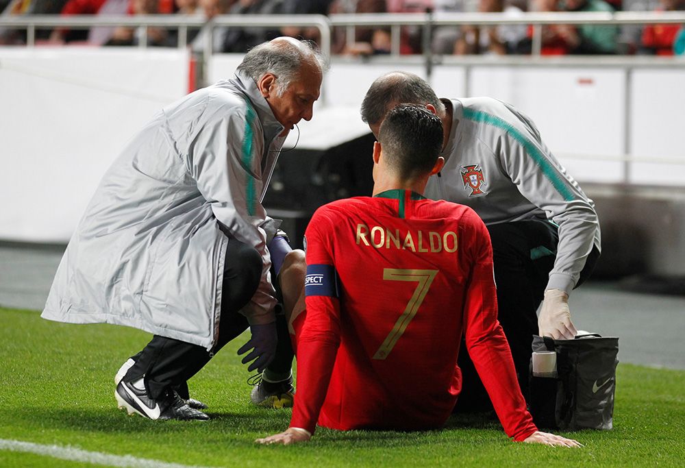 Ronaldo devam edemedi (Euro 2020 elemeleri)