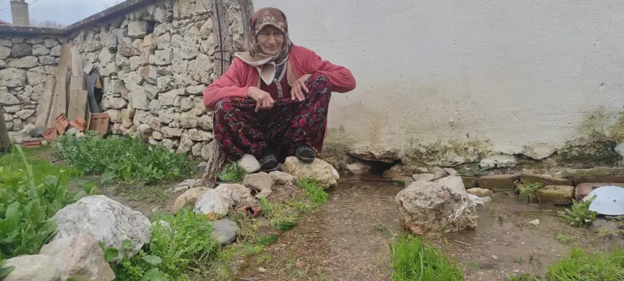 Kazdağları eteklerindeki köyün her yerinden su çıkıyor 9