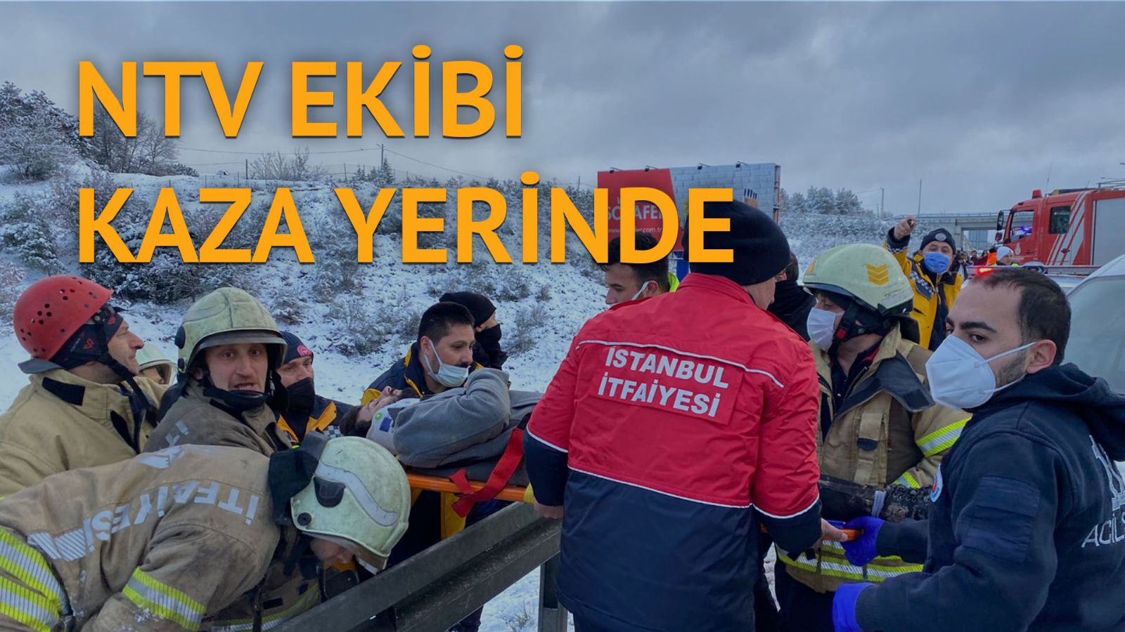 Yolcu otobüsü şarampole yuvarlandı, ölü ve yaralılar var