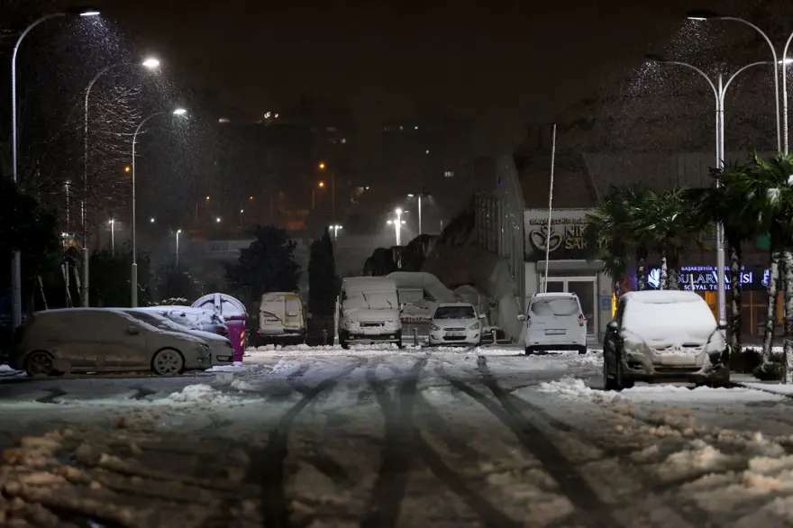 İstanbul'da kar 40