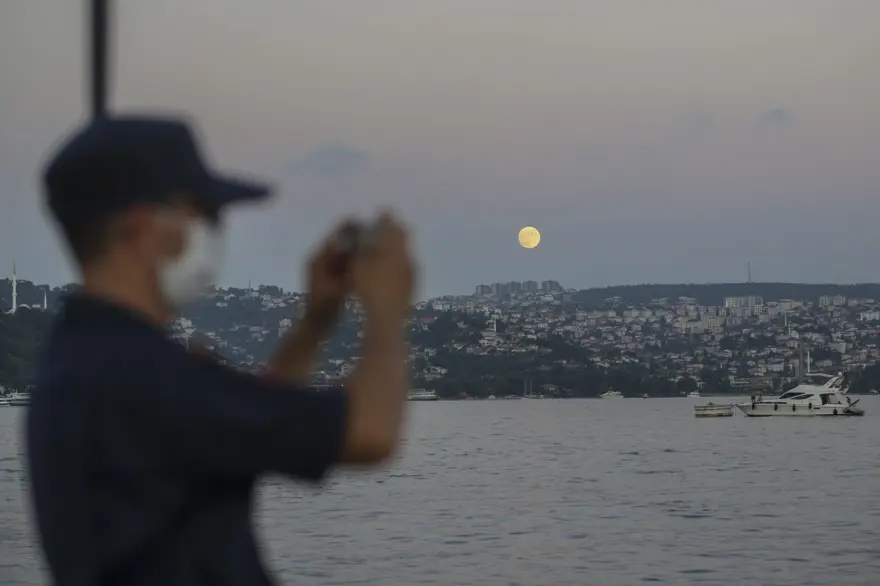 Türkiye'den dolunay manzaraları 2