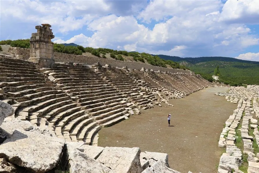 kibyra antik kenti, burdur gezilecek yerler, gladyatörler şehri kibyra, unesco 12