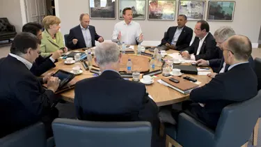 G-8 zirvesi sonuçlandı