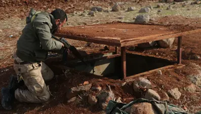 PKK/YPG'nin fare deliği! Tünelin ucunda kaçış asansörü çıktı