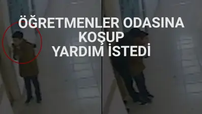 Soluk borusuna yemek kaçan öğrencisini Heimlich ile kurtardı
