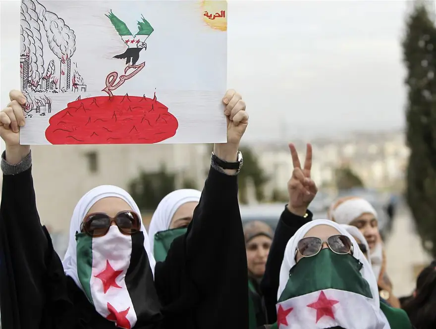 Suriye'de 'Arap Baharı'nın yıldönümü 22 Suriye'de 'Arap Baharı'nın yıldönümü 22