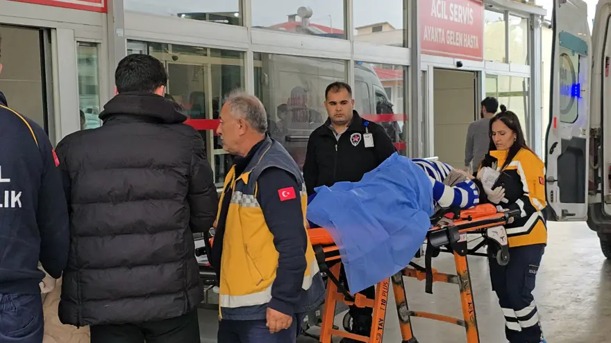 Şehidin cenazekonvoyunda kaza 2