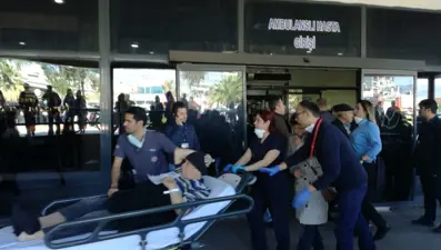 Ege Üniversitesi Hastanesi'nde yangın, hastalar tahliye edildi