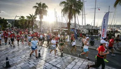Bodrum Yarı Maratonu’na 23 ülkeden 2 bin 100 sporcu