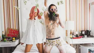 Böyle olur hipster'ın düğünü