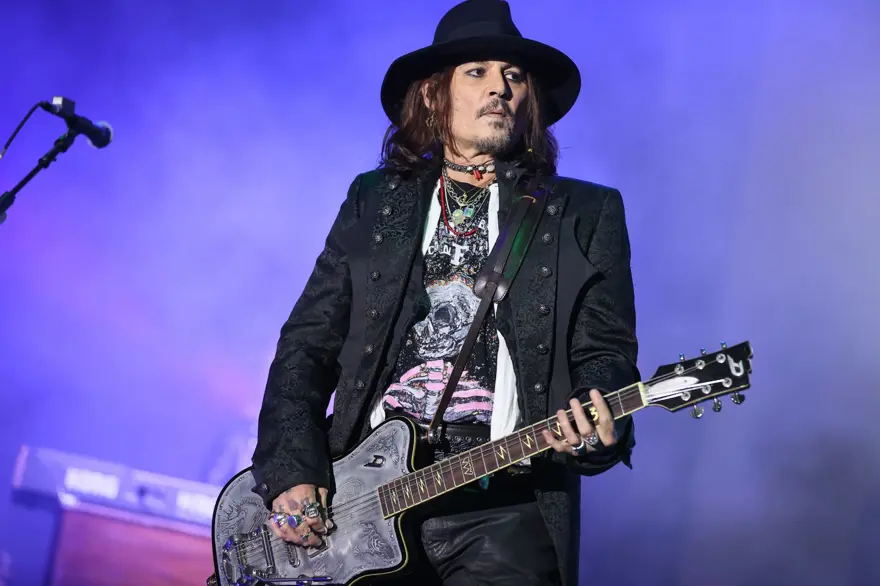 Johnny Depp'li Hollywood Vampires grubu İstanbul'da konser verdi 4