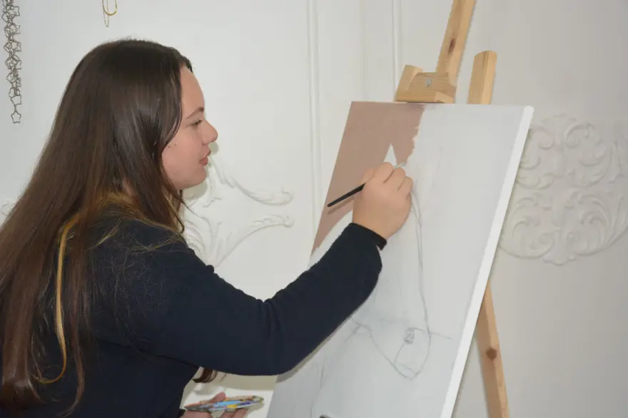 Doğadan aldığını ilhamı yansıtıyor: 13 yaşındaki genç yetenek 