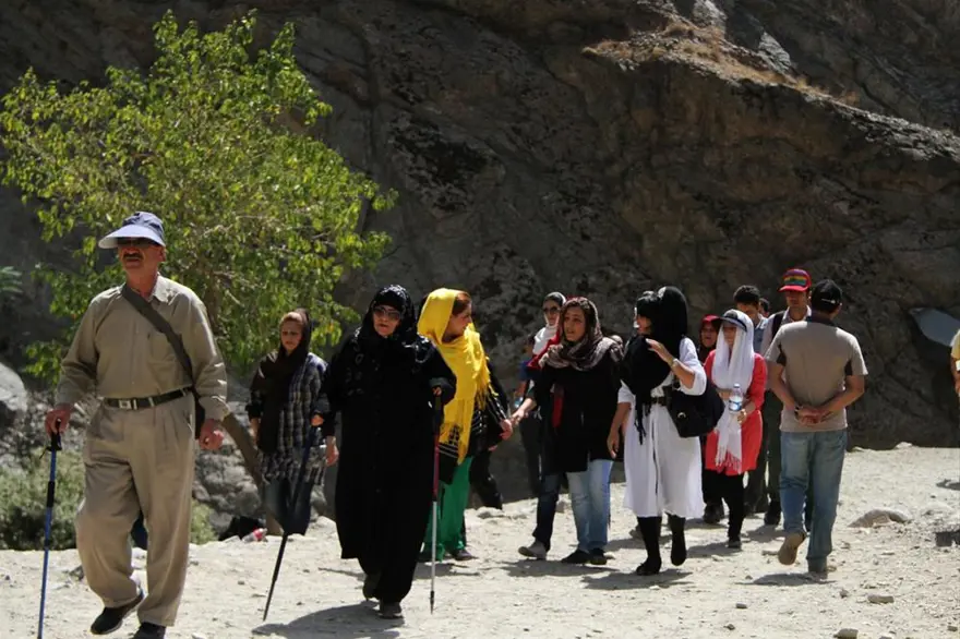 Tahran'da dağ yürüyüşleri 1