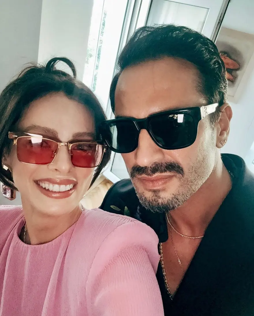 Özge Özpirinçci paylaştı: Meriç Aral ile Serkan Keskin'in düğününden yeni kareler 2