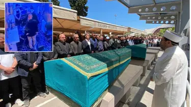 Tıraş olurken ağabeyi öldürmüştü: Babasıyla birlikte defnedildi