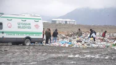 Konya'da çöp depolama alanında bebek cesedi bulundu