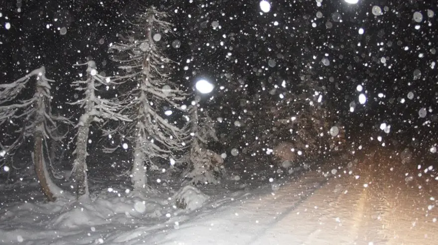 Yaz bekliyorlardı kar geldi 3