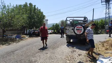 Antalya'da safari aracı ile tur minibüsü çarpıştı: 5 turist yaralı