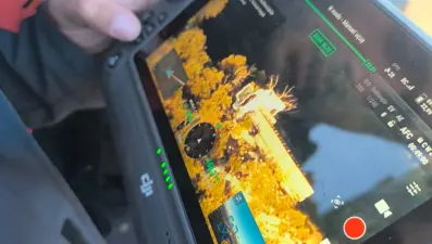 Gabar Dağı'nda kaybolan TIR sürücüsü drone ile bulundu