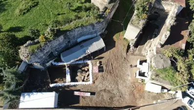 Trabzon’da heyecanlandıran arkeolojik kazı