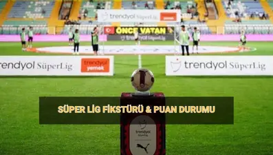 Süper Lig fikstürü 28. hafta: Trendyol Süper Lig güncel puan durumu tablosu
