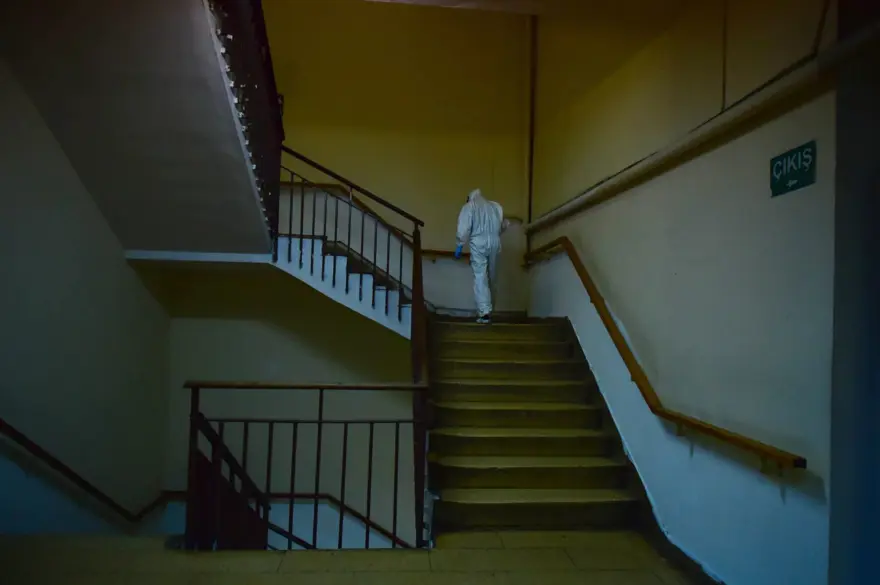 İstanbul'daki corona virüs savaşı böyle görüntülendi 19