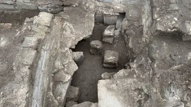 Amorium Antik Kenti'nde Türk-İslam dönemine ait hamam bulundu