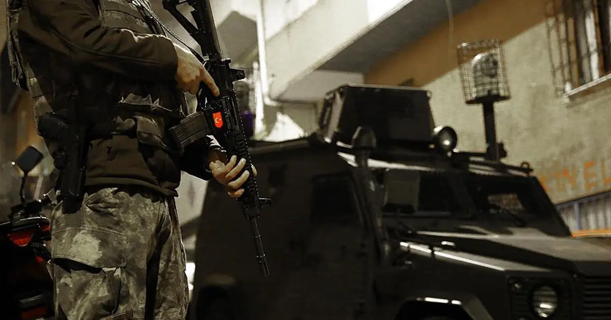 Konsolosluk önündeki saldırının ardından DAEŞ operasyonu. 19 gözaltı