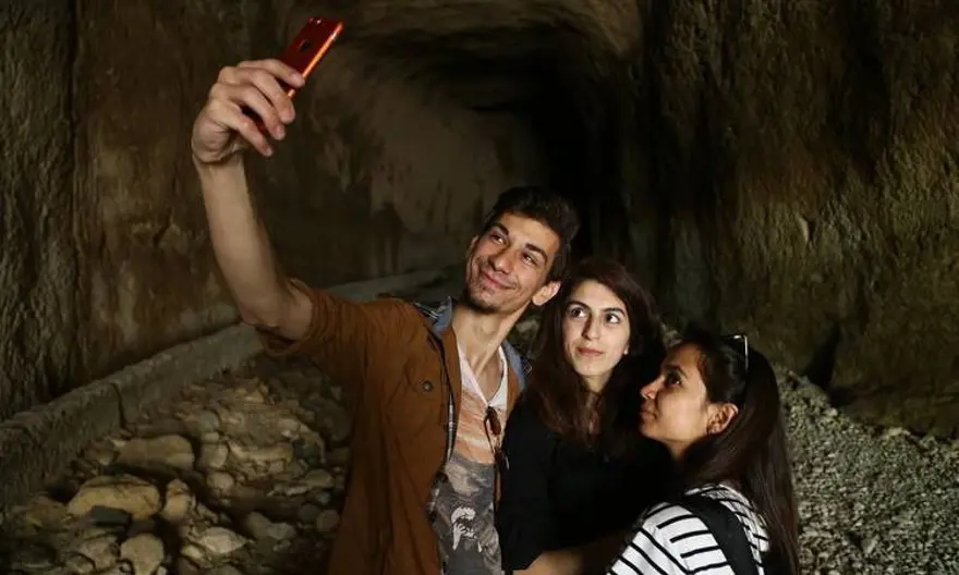 vespasianus titus tüneli, titus tüneli nerede, titus tüneli'nin özelliği, titus tüneli nasıl gidilir, beşikli mağara 12