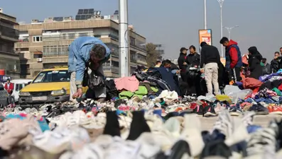 Hafız Esad'dan beri yasaktı: Şam'da ikinci el eşya satışı başladı!