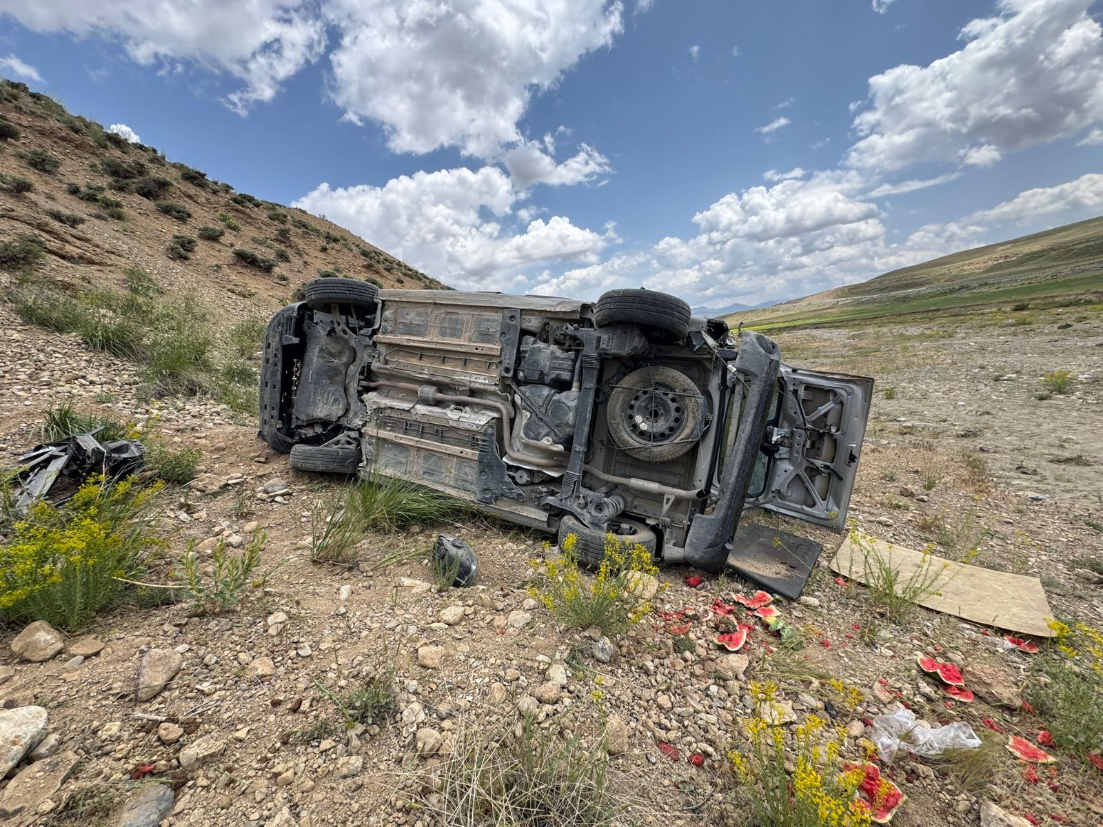 Van'da trafik kazası: Altı yaralı